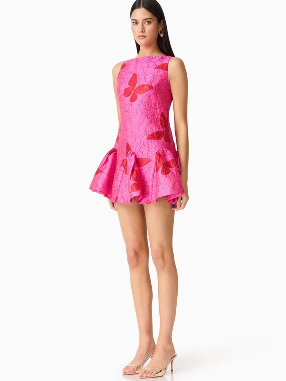 Elliatt Lorena Jacquard Mini Dress - Picture 5 of 5